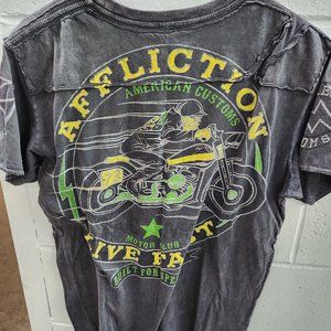 Men's affliction medium shirt